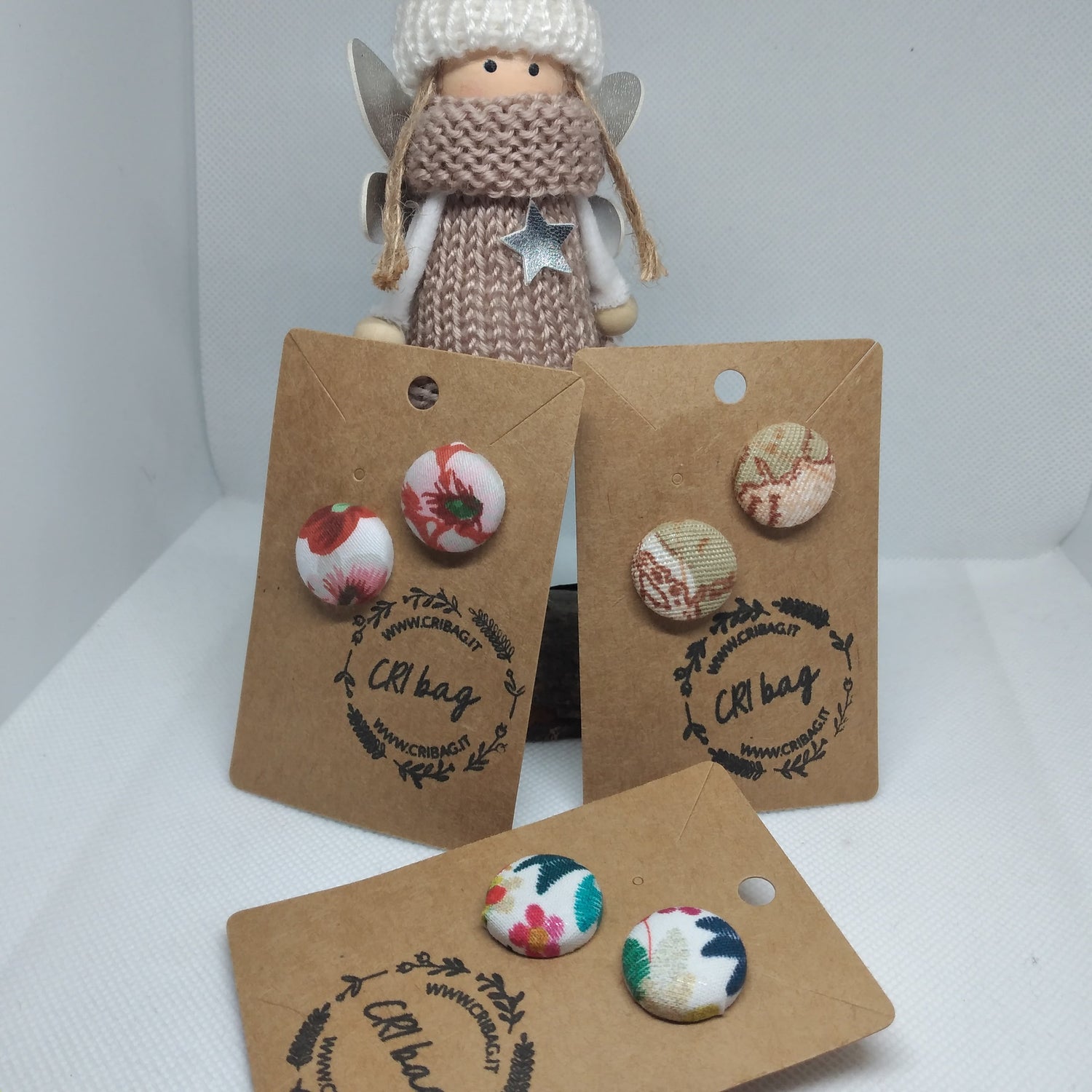 TONDO Orecchini  Diametro 18cm