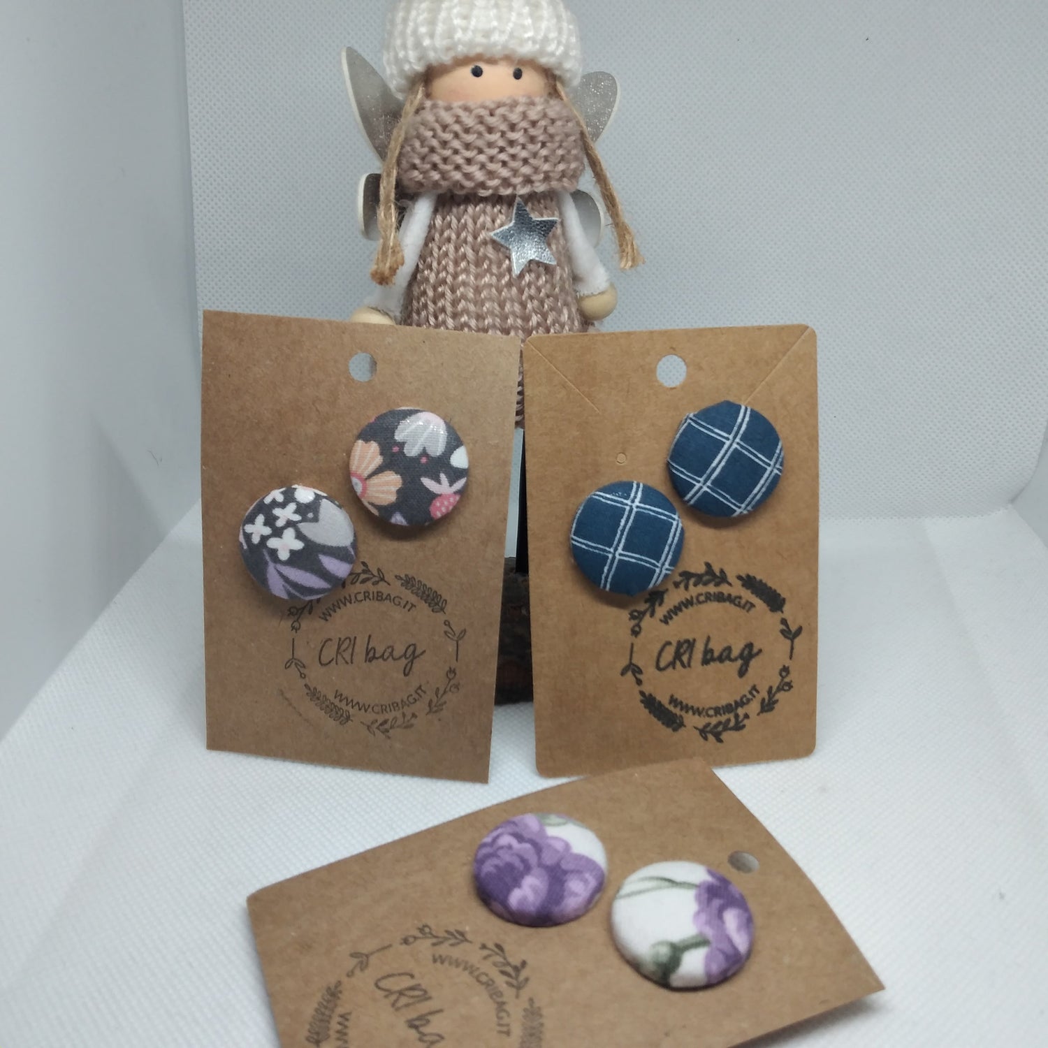 TONDO Orecchini  Diametro 22cm