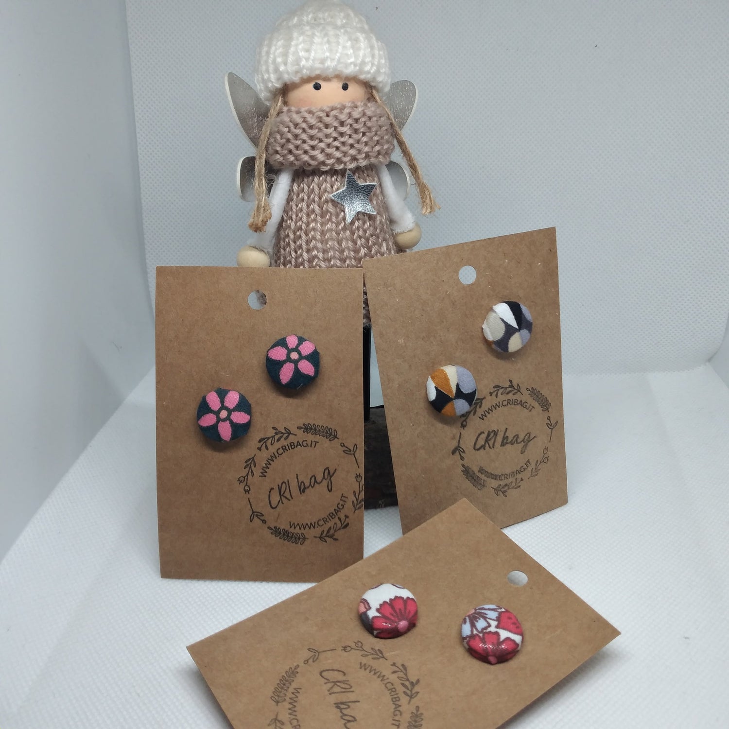 TONDO Orecchini  Diametro 15cm