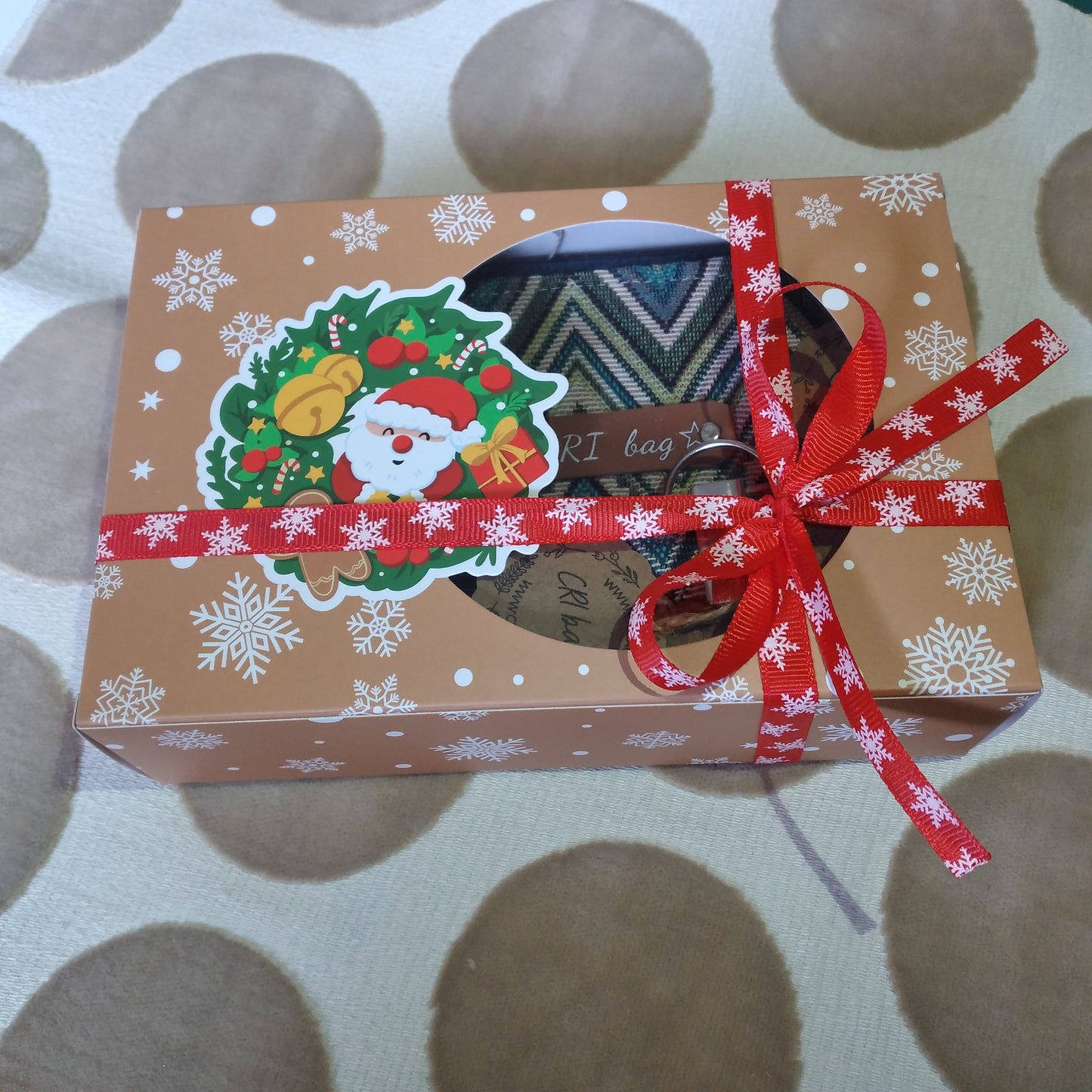BOX REGALO Zig-zag turchese